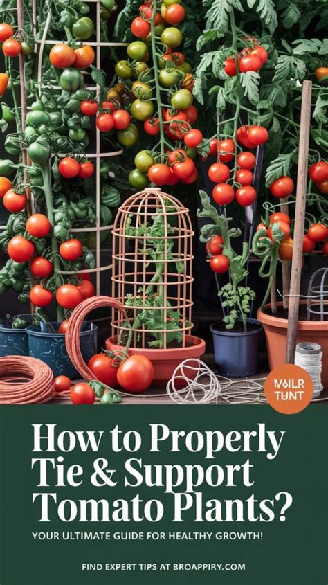 How To Properly Tie & Support Tomato Plants (& 3 Common Mist.